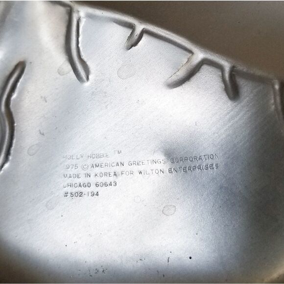 Wilton Holly Hobbie vintage cake pan 1975 - Picture 2 of 2